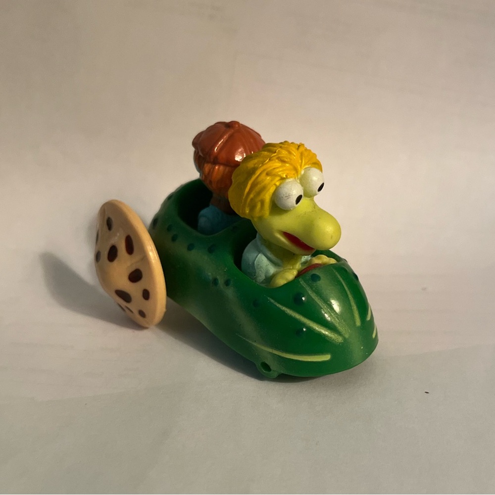 Fraggle Rock Boober Wembley Car Cucumber McDonalds Happy Meal Toy 1988